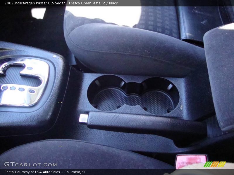 Fresco Green Metallic / Black 2002 Volkswagen Passat GLS Sedan