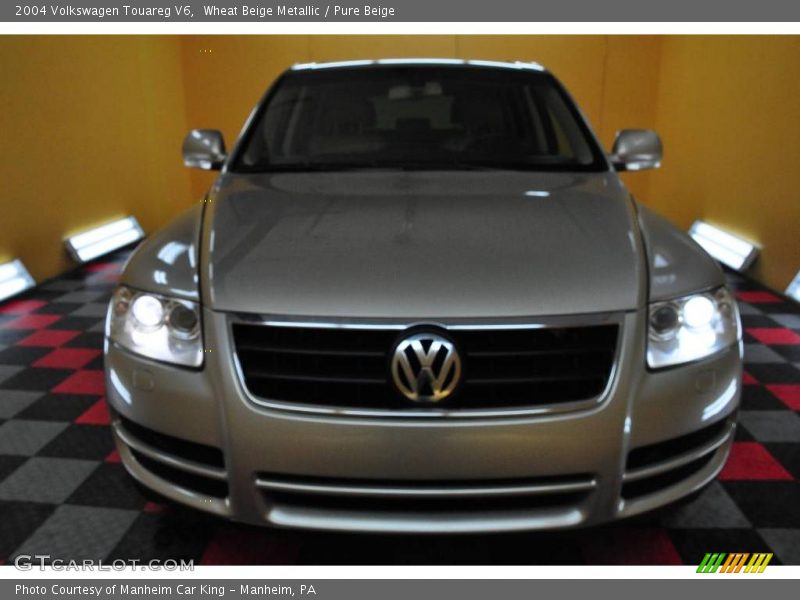 Wheat Beige Metallic / Pure Beige 2004 Volkswagen Touareg V6