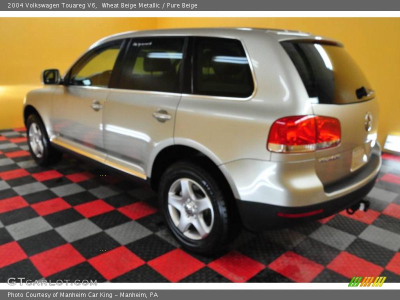 Wheat Beige Metallic / Pure Beige 2004 Volkswagen Touareg V6