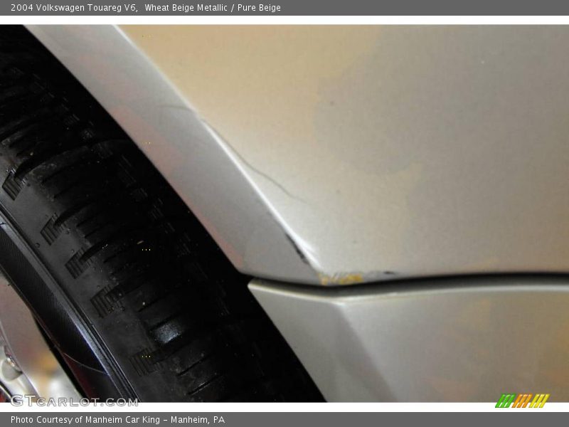 Wheat Beige Metallic / Pure Beige 2004 Volkswagen Touareg V6