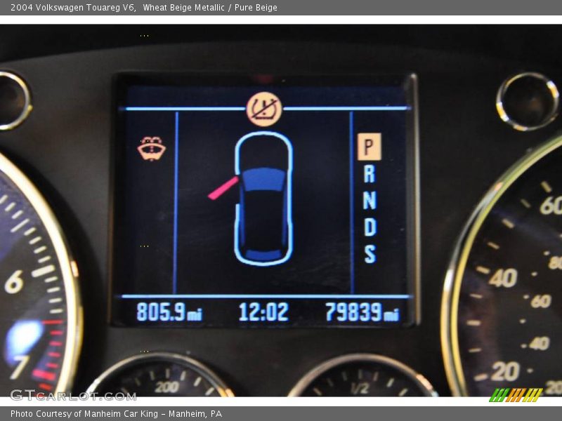 Wheat Beige Metallic / Pure Beige 2004 Volkswagen Touareg V6