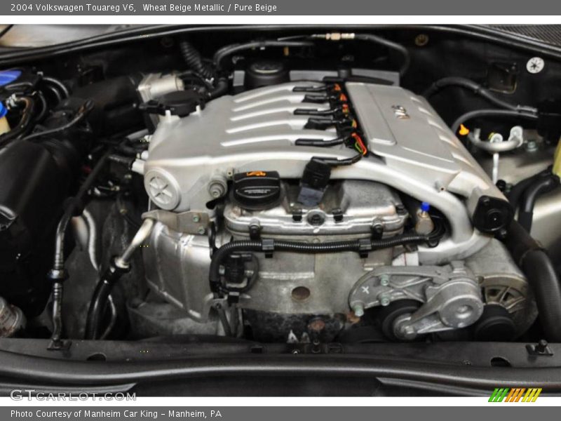 Wheat Beige Metallic / Pure Beige 2004 Volkswagen Touareg V6