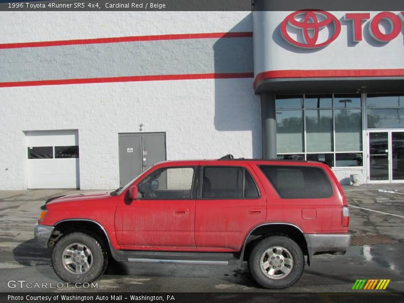 Cardinal Red / Beige 1996 Toyota 4Runner SR5 4x4
