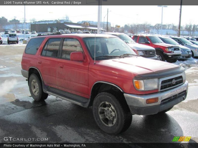 Cardinal Red / Beige 1996 Toyota 4Runner SR5 4x4