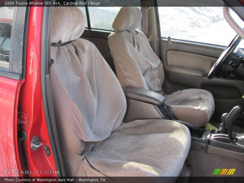 Cardinal Red / Beige 1996 Toyota 4Runner SR5 4x4