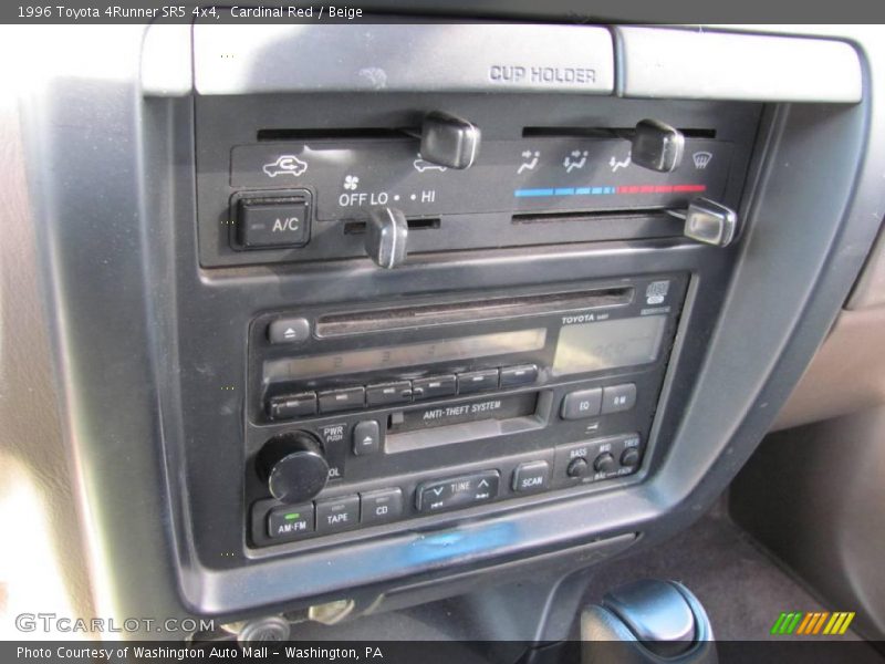 Cardinal Red / Beige 1996 Toyota 4Runner SR5 4x4