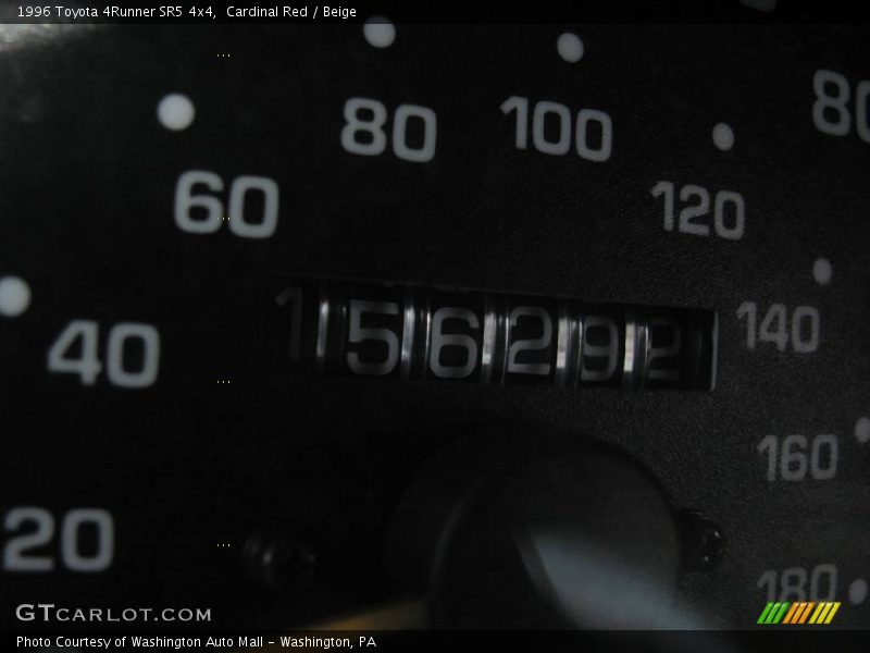 Cardinal Red / Beige 1996 Toyota 4Runner SR5 4x4