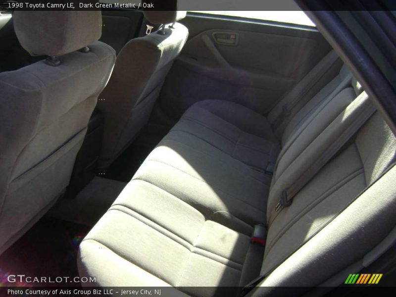 Dark Green Metallic / Oak 1998 Toyota Camry LE