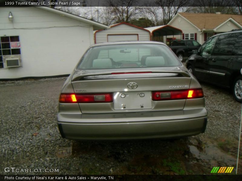 Sable Pearl / Sage 1999 Toyota Camry LE