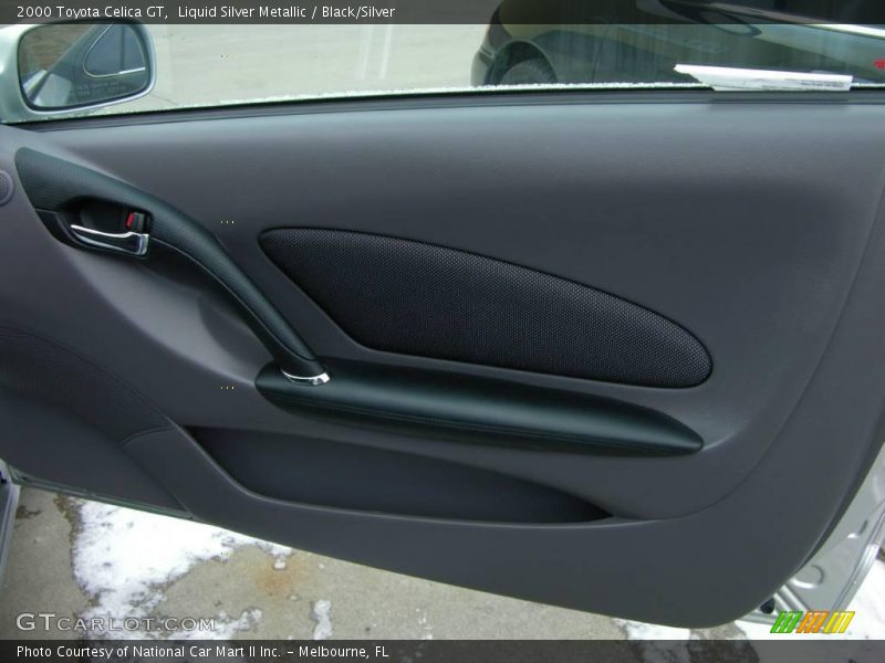 Liquid Silver Metallic / Black/Silver 2000 Toyota Celica GT