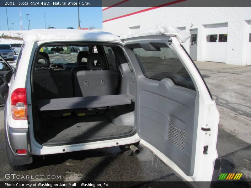 Natural White / Gray 2001 Toyota RAV4 4WD