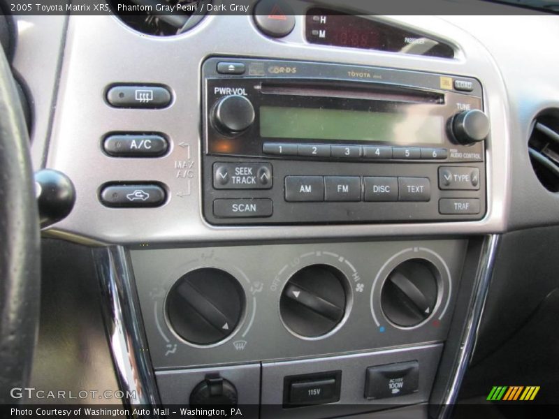 Phantom Gray Pearl / Dark Gray 2005 Toyota Matrix XRS