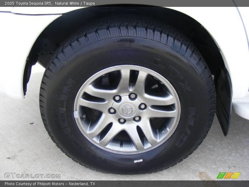 Natural White / Taupe 2005 Toyota Sequoia SR5