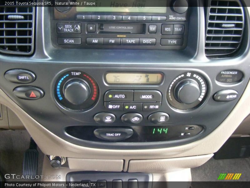 Natural White / Taupe 2005 Toyota Sequoia SR5