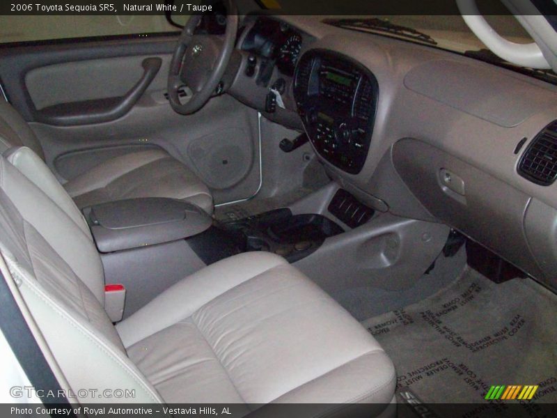 Natural White / Taupe 2006 Toyota Sequoia SR5