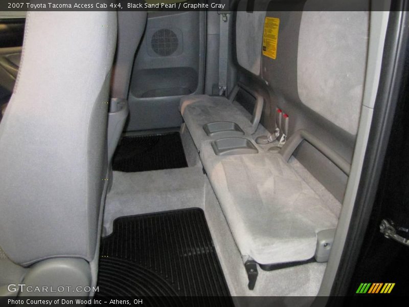Black Sand Pearl / Graphite Gray 2007 Toyota Tacoma Access Cab 4x4