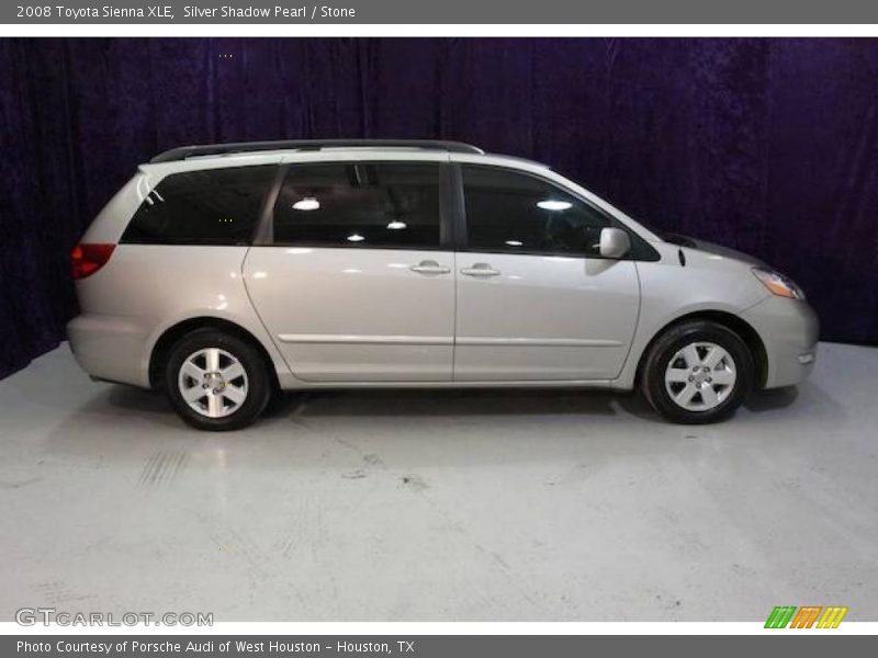 Silver Shadow Pearl / Stone 2008 Toyota Sienna XLE