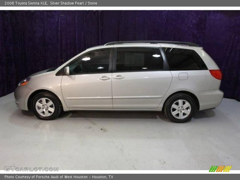 Silver Shadow Pearl / Stone 2008 Toyota Sienna XLE