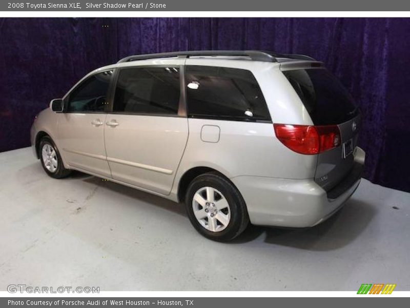 Silver Shadow Pearl / Stone 2008 Toyota Sienna XLE
