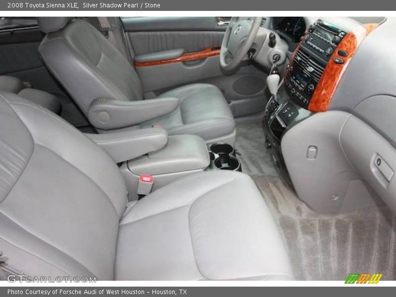 Silver Shadow Pearl / Stone 2008 Toyota Sienna XLE