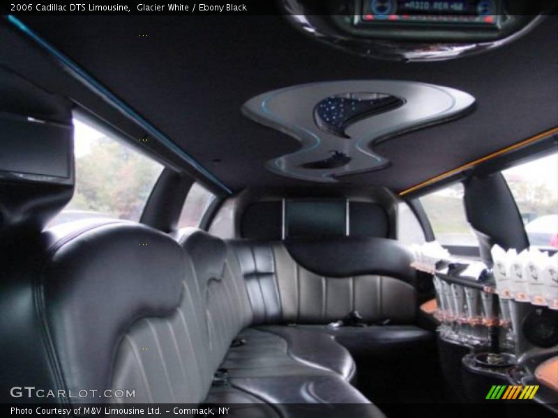 Glacier White / Ebony Black 2006 Cadillac DTS Limousine