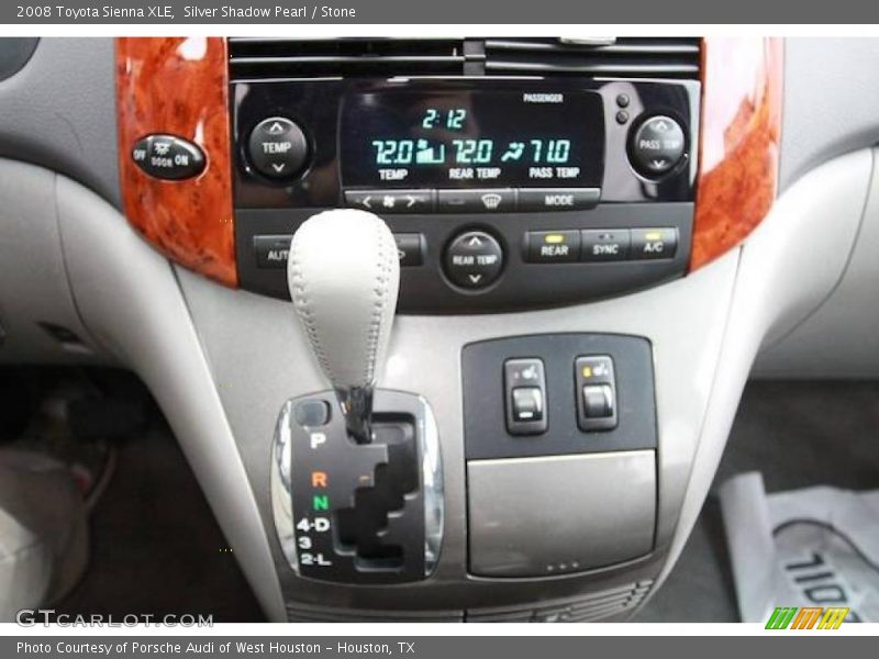 Silver Shadow Pearl / Stone 2008 Toyota Sienna XLE