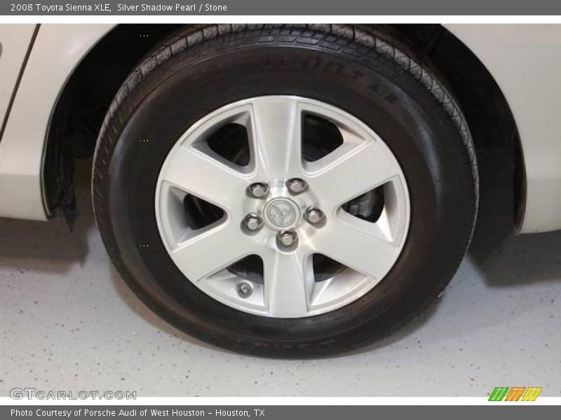 Silver Shadow Pearl / Stone 2008 Toyota Sienna XLE