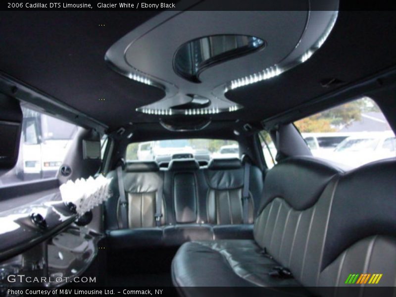 Glacier White / Ebony Black 2006 Cadillac DTS Limousine