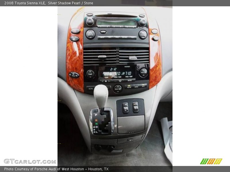 Silver Shadow Pearl / Stone 2008 Toyota Sienna XLE