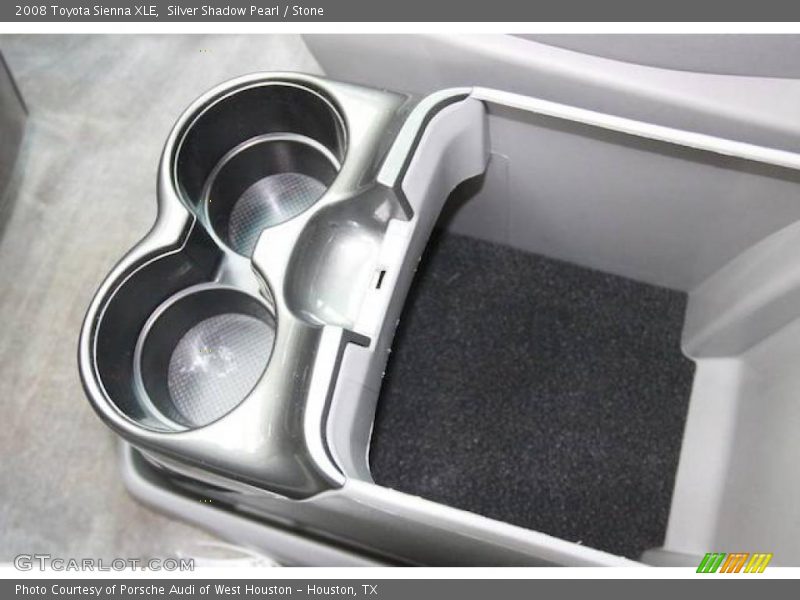Silver Shadow Pearl / Stone 2008 Toyota Sienna XLE