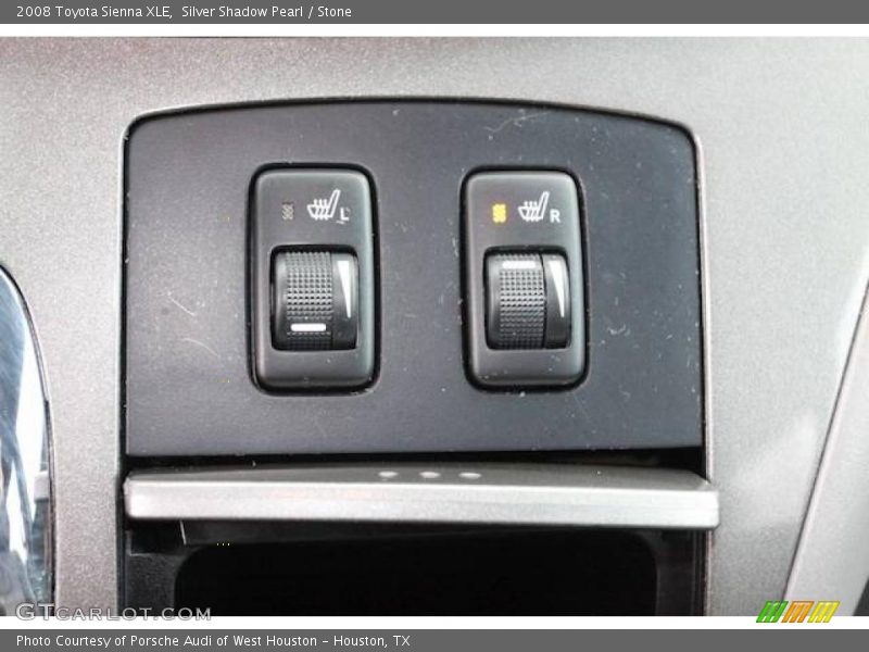 Silver Shadow Pearl / Stone 2008 Toyota Sienna XLE
