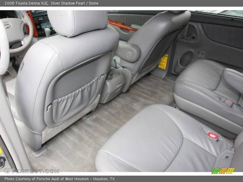 Silver Shadow Pearl / Stone 2008 Toyota Sienna XLE