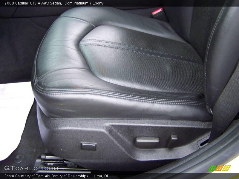 Light Platinum / Ebony 2008 Cadillac CTS 4 AWD Sedan