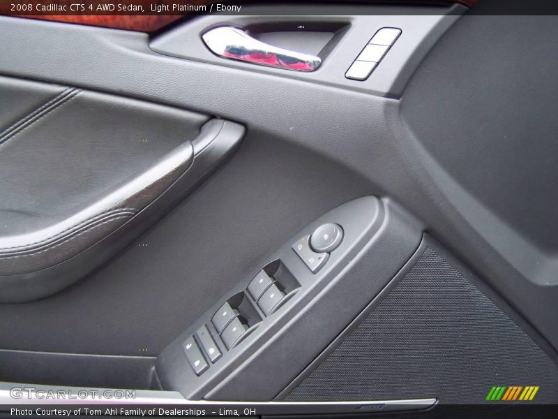 Light Platinum / Ebony 2008 Cadillac CTS 4 AWD Sedan