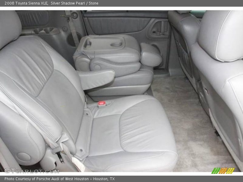 Silver Shadow Pearl / Stone 2008 Toyota Sienna XLE