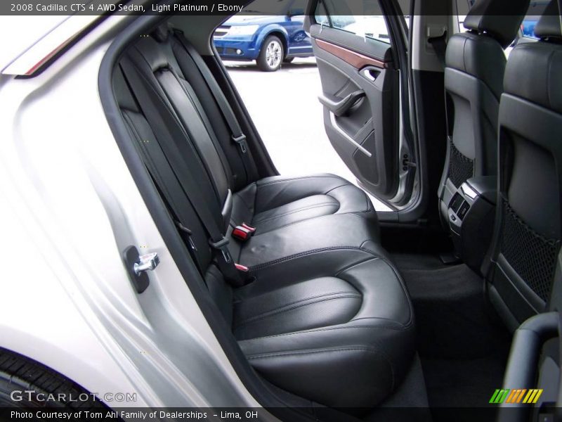 Light Platinum / Ebony 2008 Cadillac CTS 4 AWD Sedan