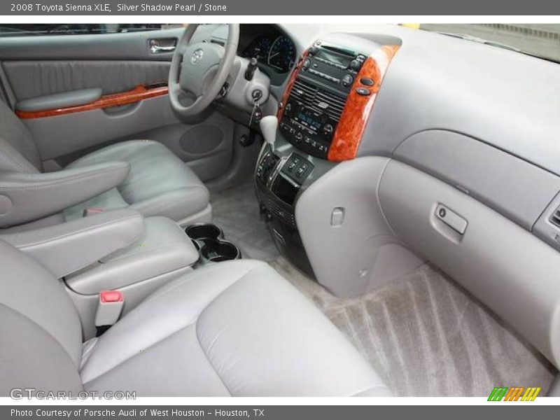 Silver Shadow Pearl / Stone 2008 Toyota Sienna XLE