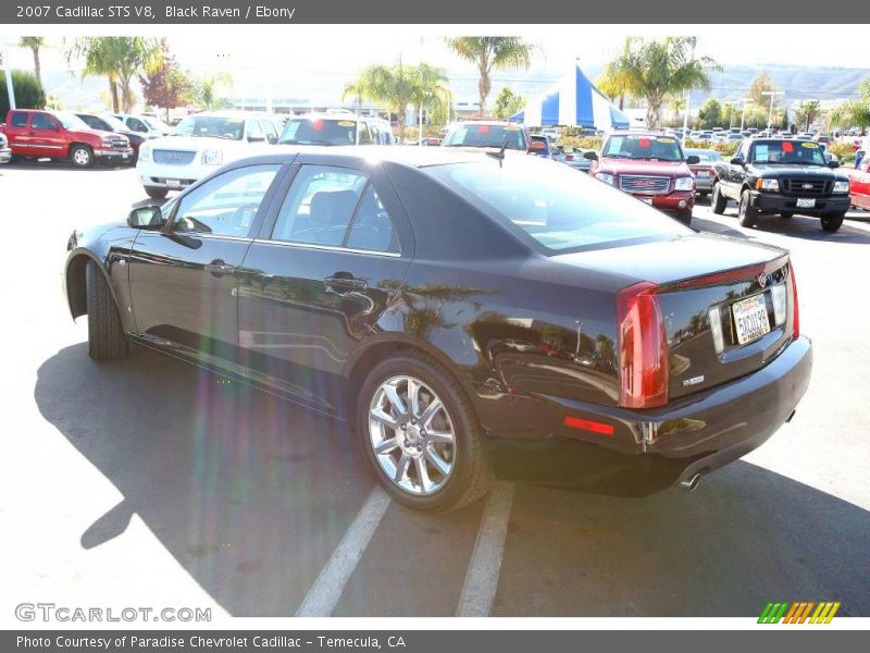 Black Raven / Ebony 2007 Cadillac STS V8