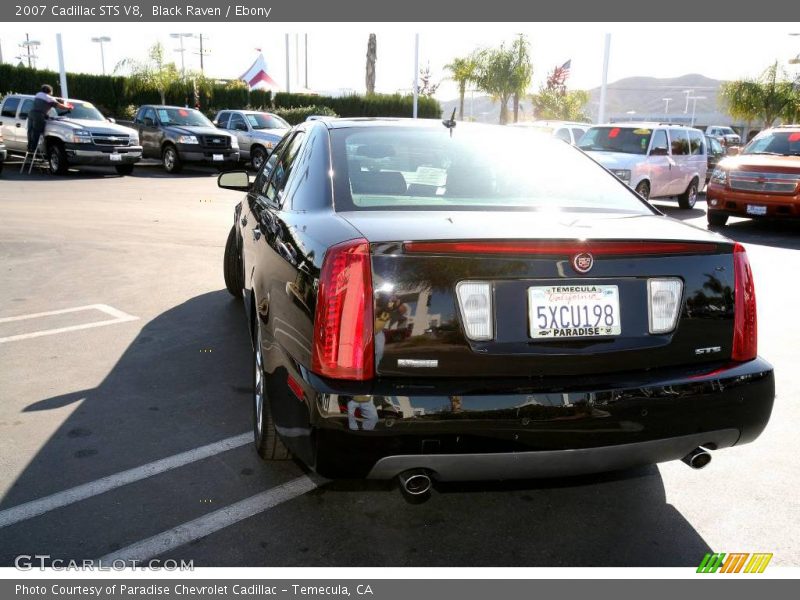 Black Raven / Ebony 2007 Cadillac STS V8