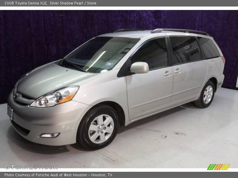 Silver Shadow Pearl / Stone 2008 Toyota Sienna XLE