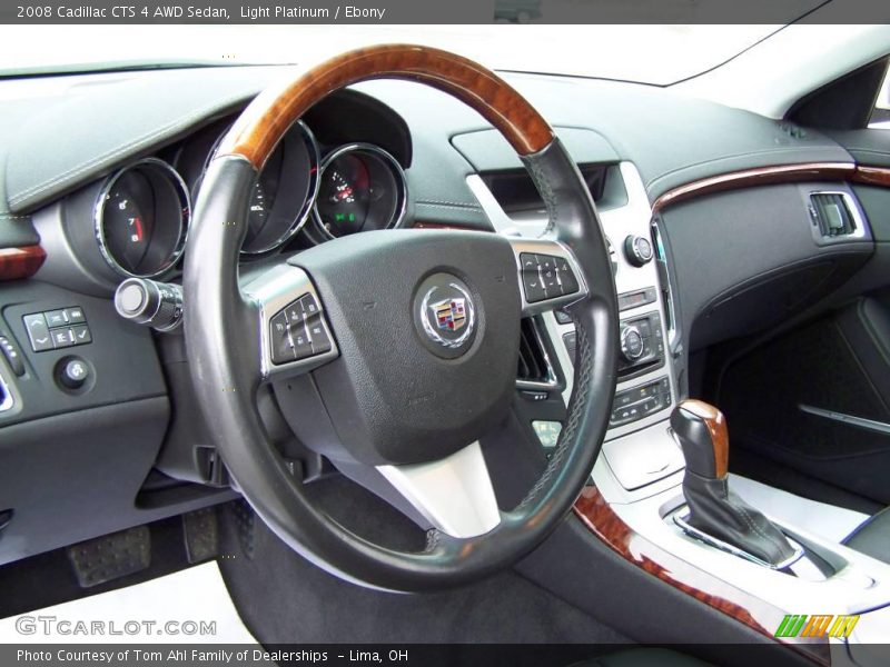Light Platinum / Ebony 2008 Cadillac CTS 4 AWD Sedan