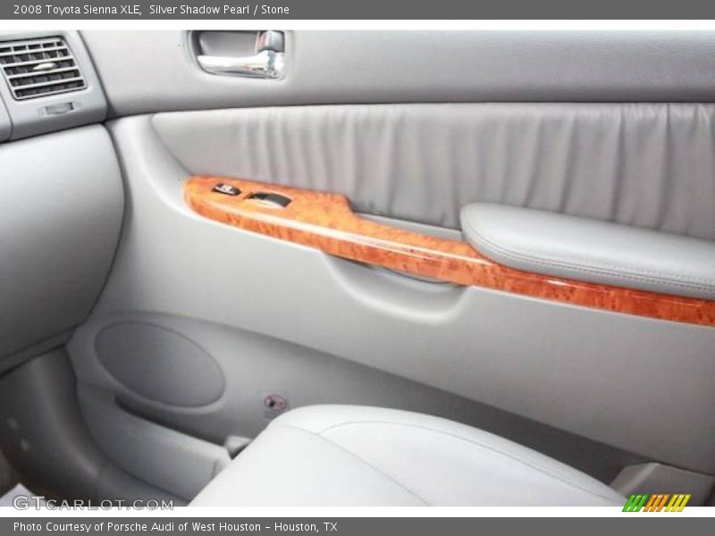 Silver Shadow Pearl / Stone 2008 Toyota Sienna XLE