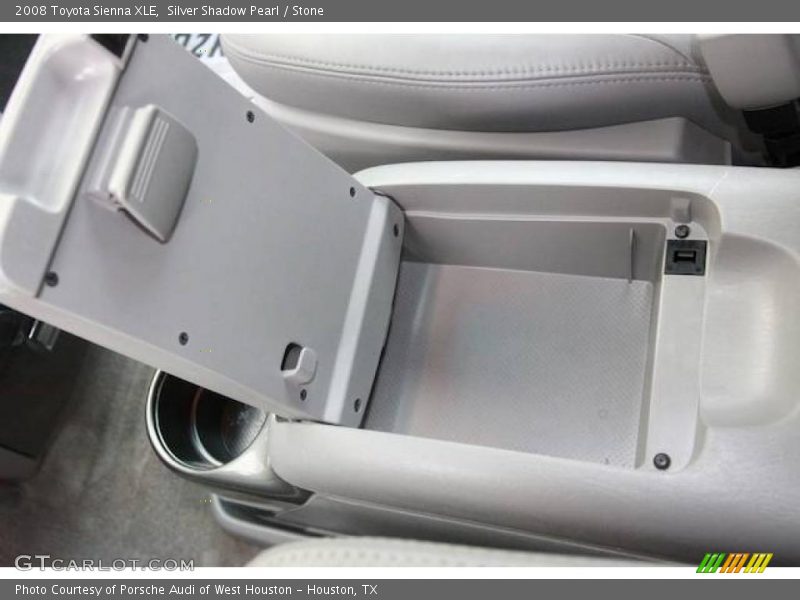 Silver Shadow Pearl / Stone 2008 Toyota Sienna XLE