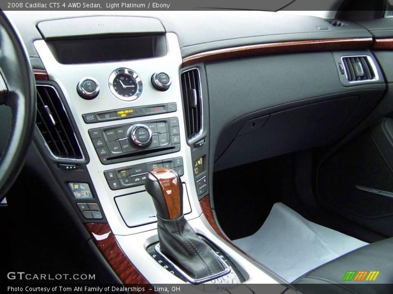 Light Platinum / Ebony 2008 Cadillac CTS 4 AWD Sedan