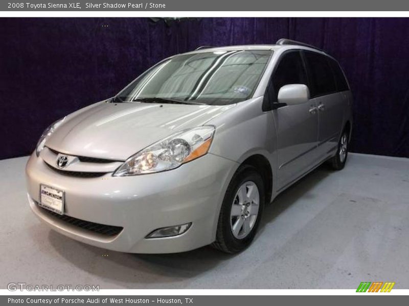 Silver Shadow Pearl / Stone 2008 Toyota Sienna XLE