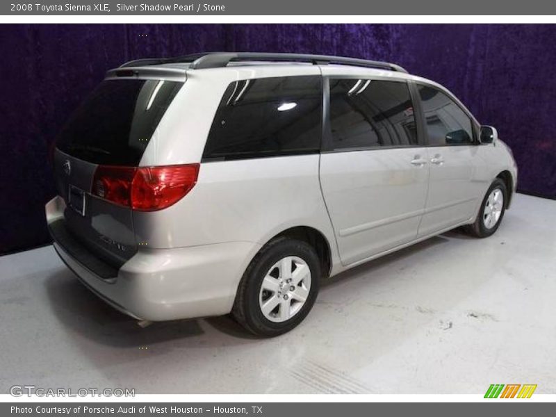 Silver Shadow Pearl / Stone 2008 Toyota Sienna XLE