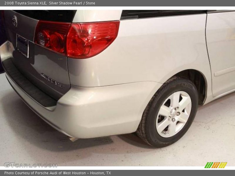 Silver Shadow Pearl / Stone 2008 Toyota Sienna XLE