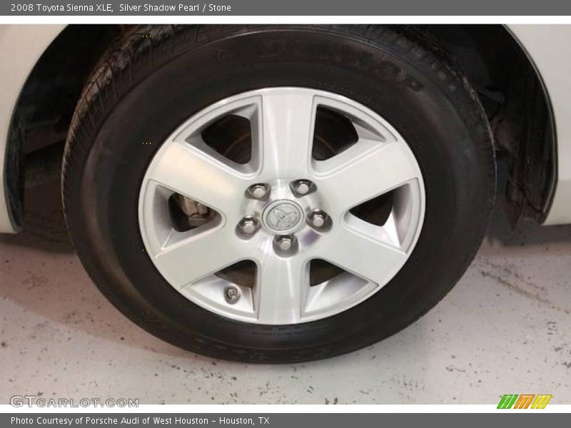 Silver Shadow Pearl / Stone 2008 Toyota Sienna XLE