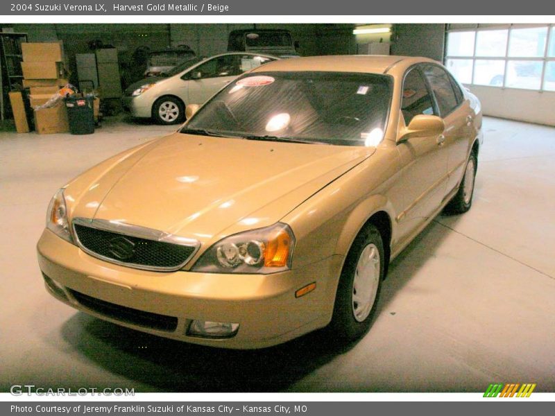 Harvest Gold Metallic / Beige 2004 Suzuki Verona LX