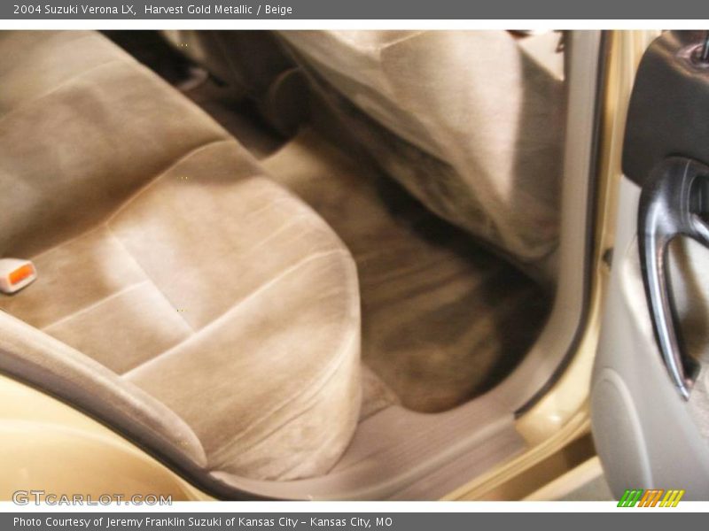 Harvest Gold Metallic / Beige 2004 Suzuki Verona LX